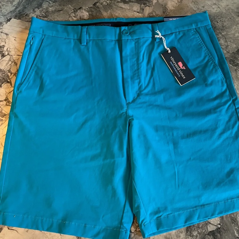 Vineyard vines shorts. New with tags light blue. - Picture 2 of 5